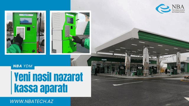 Yanacaqdoldurma məntəqələri üçün innovativ nəzarət kassa aparatı
