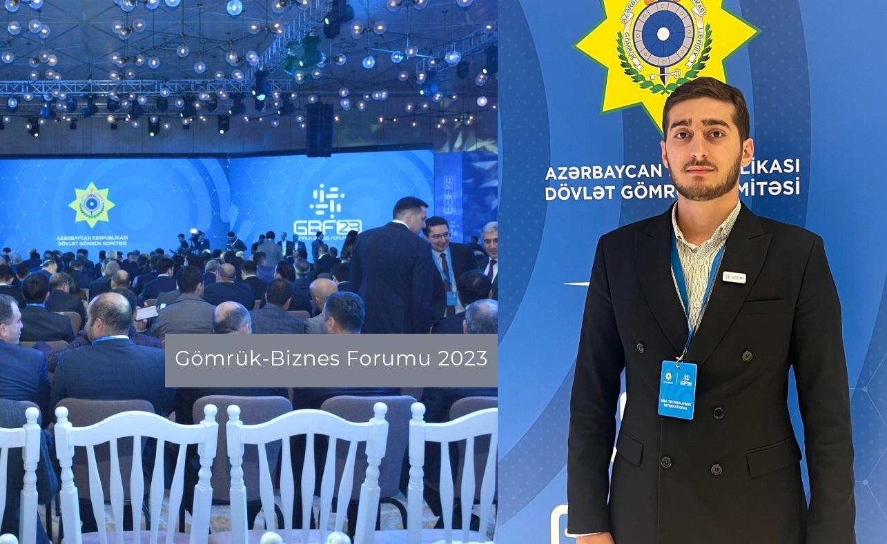 Gömrük-Biznes Forumu 2023 - NBA International Logistics