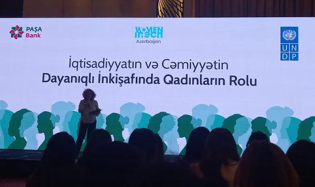 Şirkətimizin əməkdaşlarının “PAŞA Bank” ASC-nin dəvəti ilə “İqtisadiyyatın və cəmiyyətin dayanıqlı inkişafında qadınların rolu” konfransında iştirakı